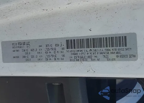 2018 Ram Promaster 1500 High Roof 136 Wb from USA, damaged, VIN 3C6TRVBG6JE110822